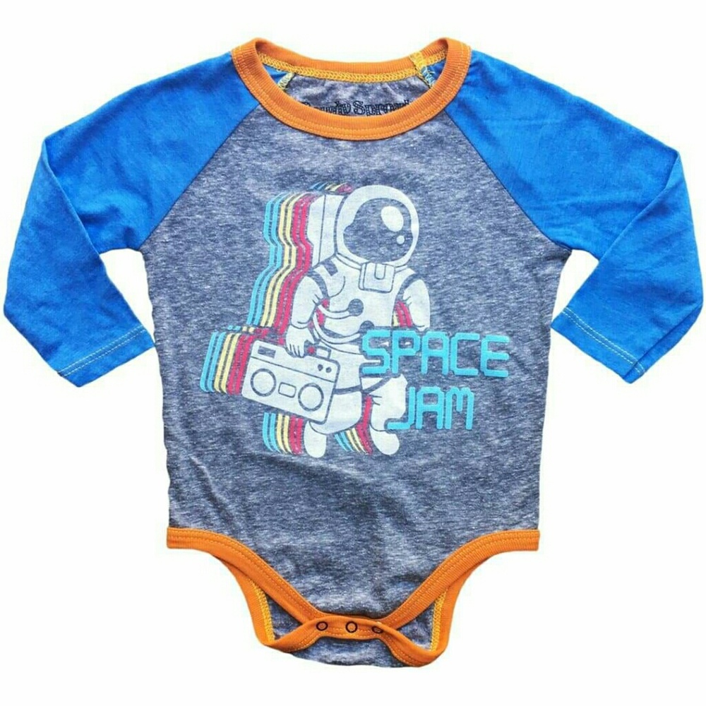 NEW - Rowdy Sprout - Space Jam Onesie